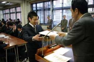 学位記伝達