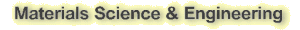 Materials Science & Engineering
